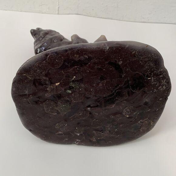 Vtg Wolf Cub Family Howling Wax Shaped Candle 9” Tall Grey Mythical - Picture 4 of 6